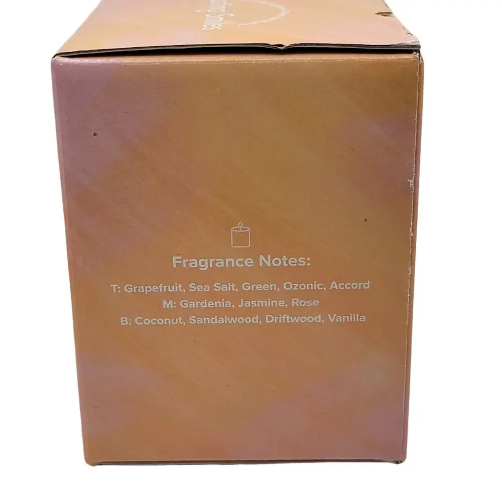 Lasting Smiles Sea Salt & Citrus Aromatherapy Candle